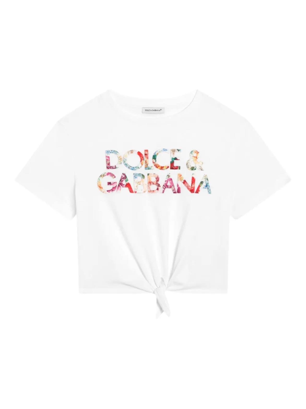 

Dolce & Gabbana Kids базовая футболка, белый