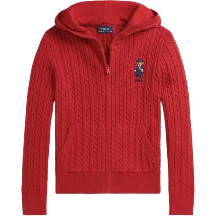 

Свитер FW24 красный детский Polo Ralph Lauren