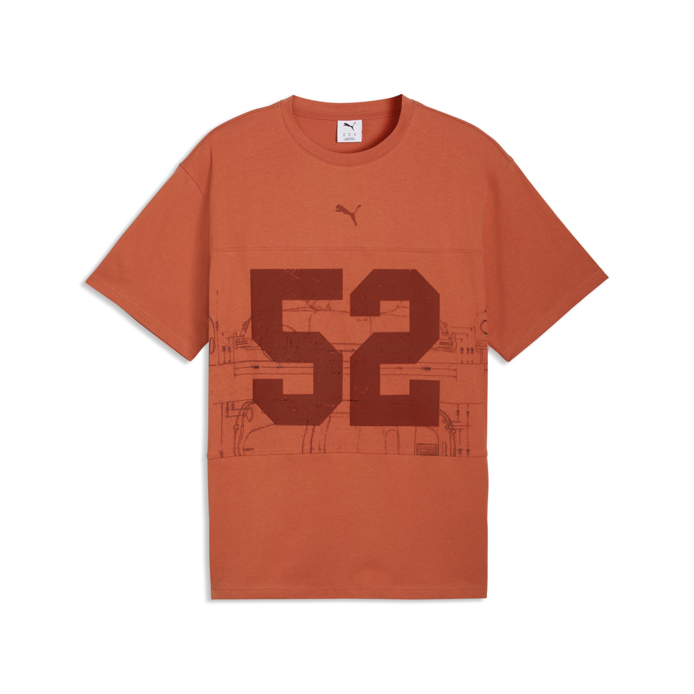 

PUMA Джерси 'Porsche Legacy' в оранжевом, темно-оранжевом цвете