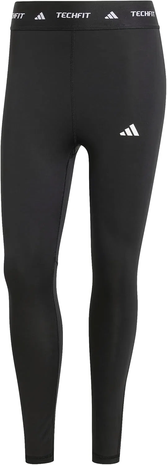 Леггинсы adidas Techfit 7/8, Black/White