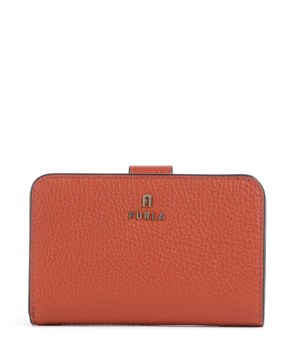 

Кошелек Camelia m из зернистой кожи Furla, оранжевый