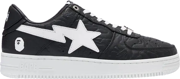 Кроссовки Wmns Bapesta #3 'Line Camo Black', черный