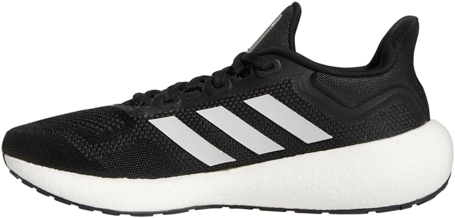 Кроссовки Adidas для взрослых унисекс Pureboost 22, белый/черный — фото 4