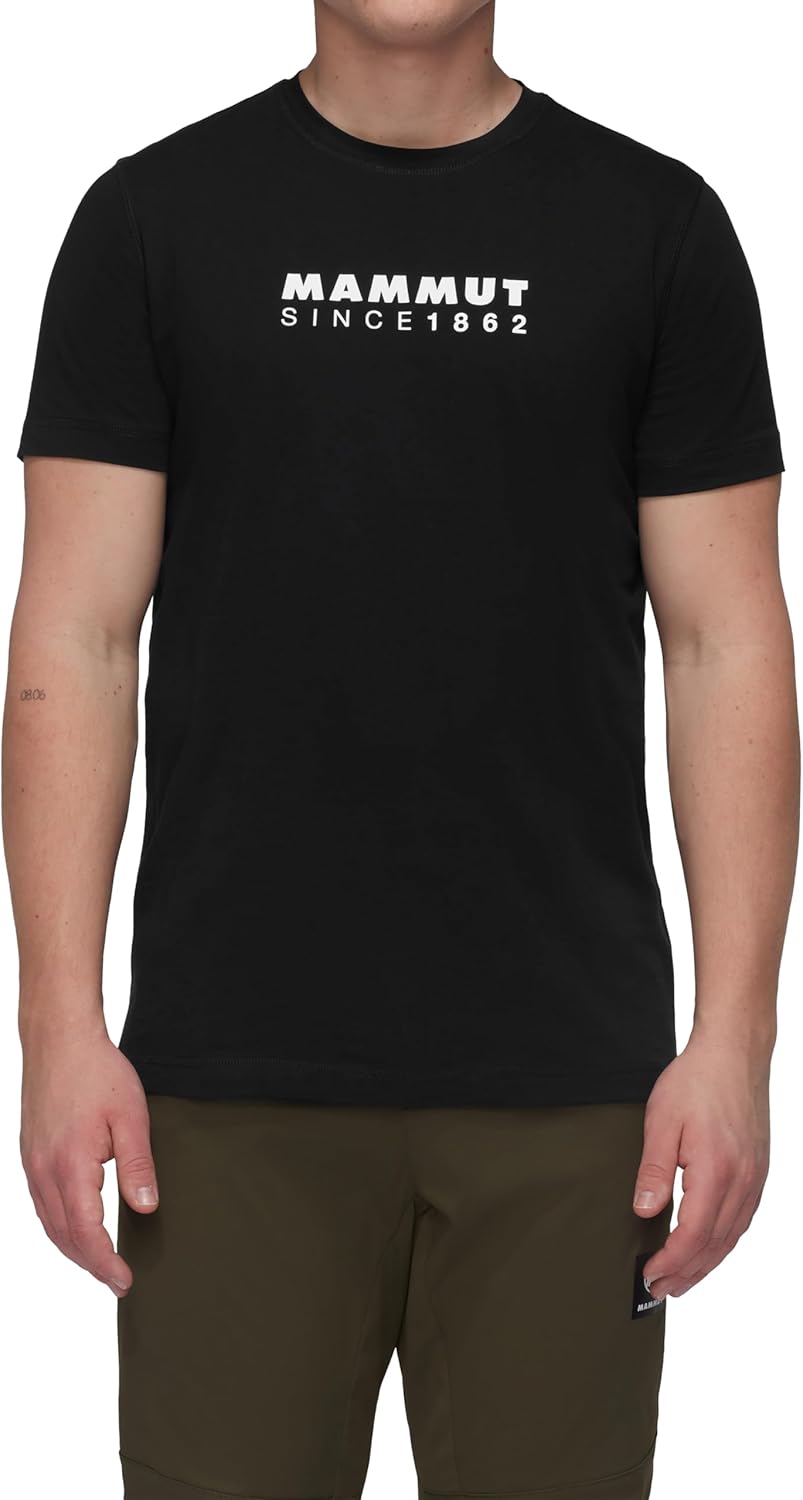 

Мужская футболка Mammut с логотипом Core Logo (1017-04024), черный