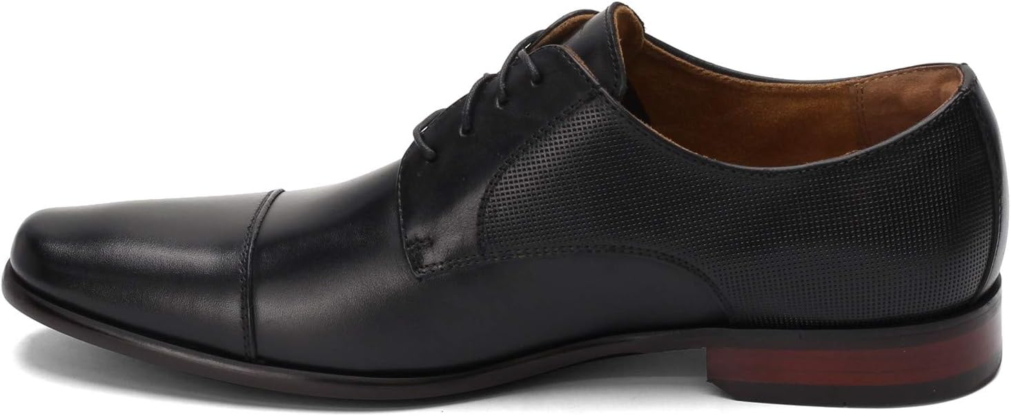 Мужские оксфорды Florsheim Scottsdale с кап-тоу, черный — фото 3