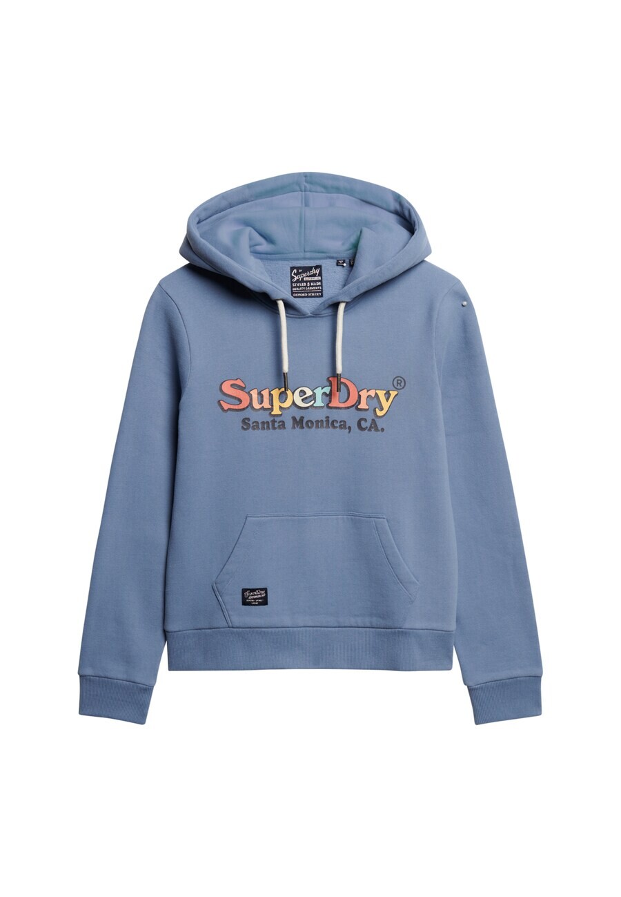 

Толстовка с капюшоном Superdry Sweatshirt, светло-синий