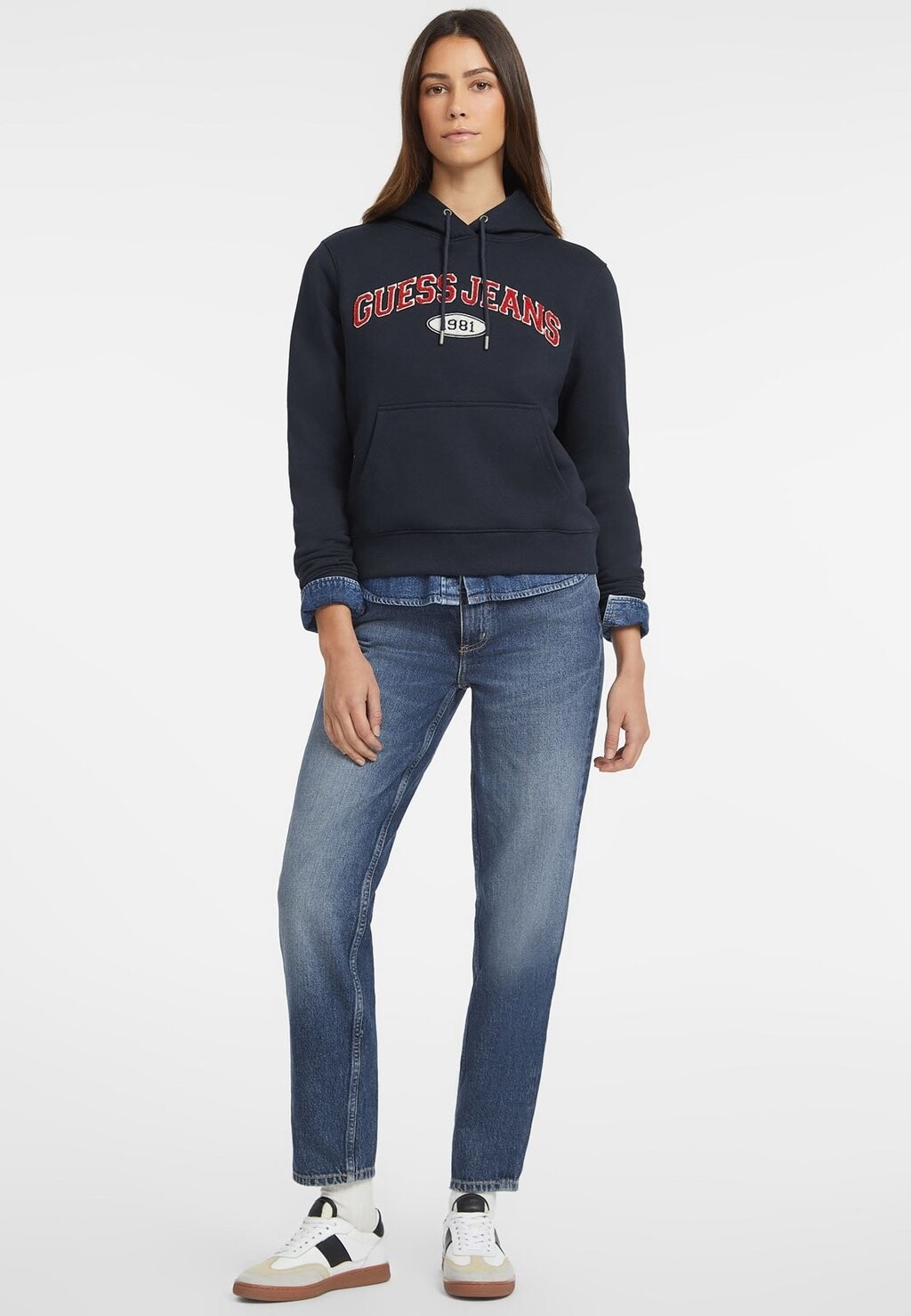 

Толстовка Guess Jeans, темно-синий