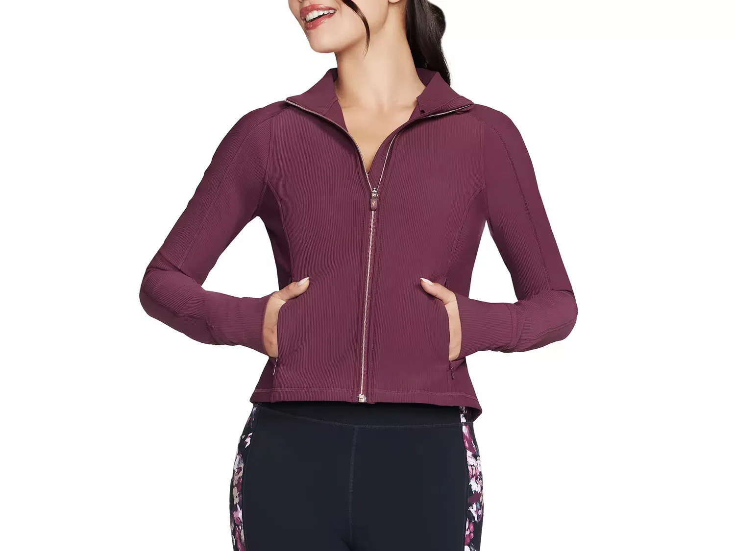 

Женская куртка GO FLEX Rib Skechers, Burgundy
