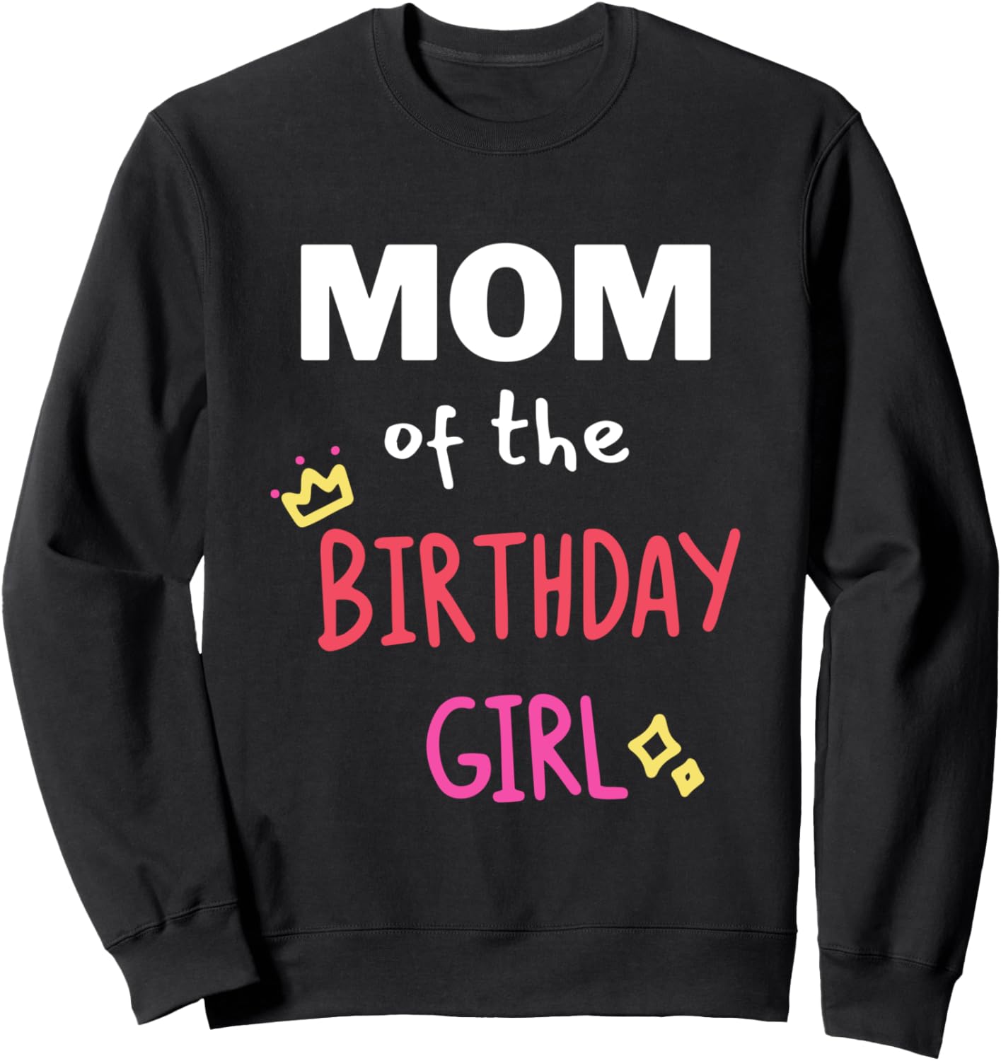 

Поздравляем маму! Толстовка с надписью «Мама именинницы» Ideal Birthday Wear, черный