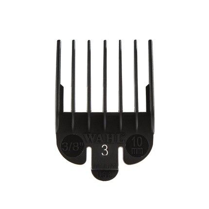 

Гребень с насадками Wahl 3, 3/8 дюйма, белый, 1 шт., Wahl Professional