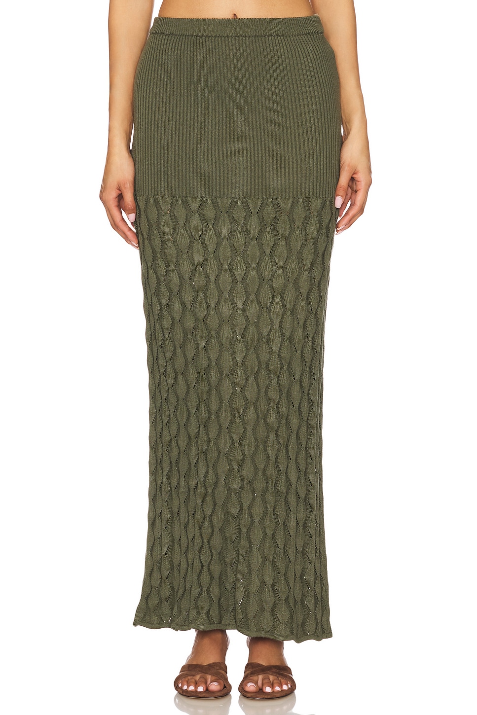 

Юбка X revolve theodora от Agua Bendita, sage