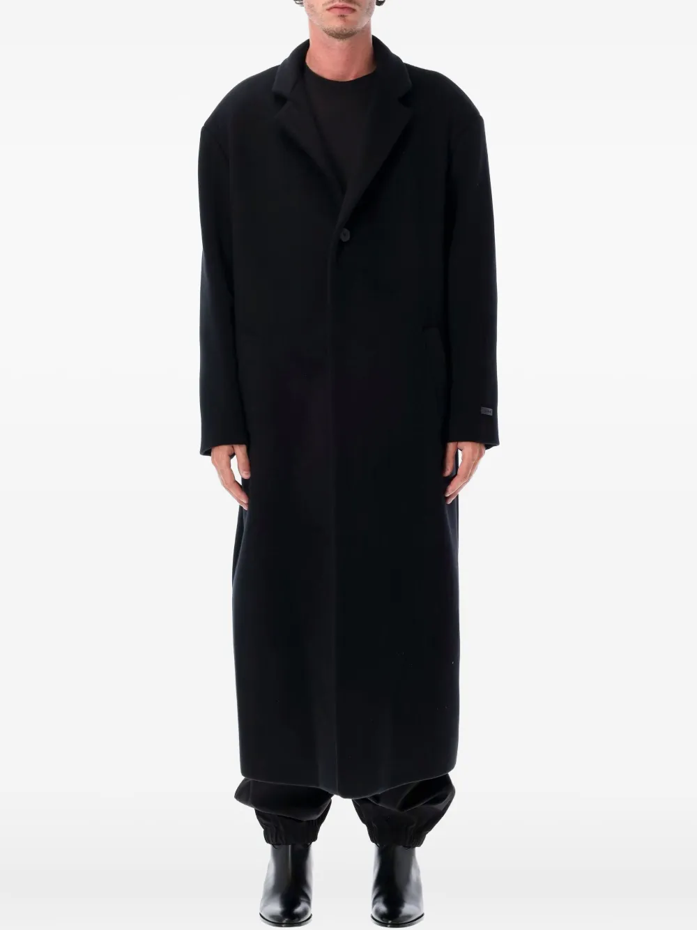 

Однобортное пальто Fear Of God, черный