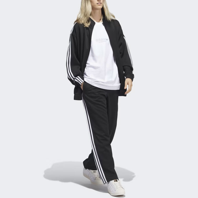 Штаны спортивные SST Knit Unisex Black Adidas Originals, черный — фото 4