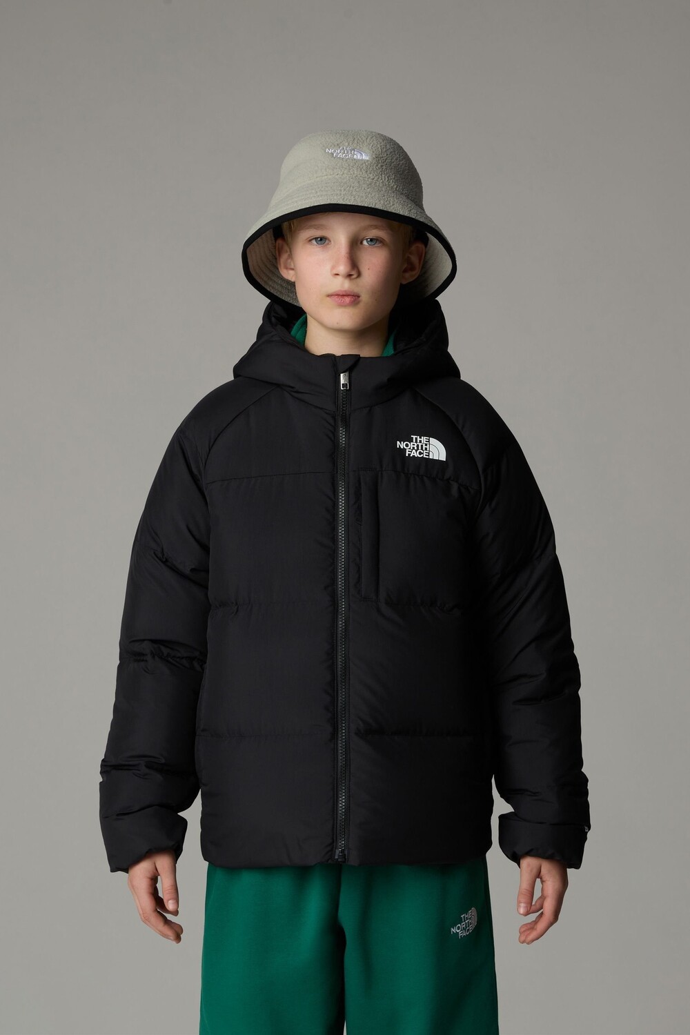 

Пуховик с капюшоном для мальчиков North The North Face, черный