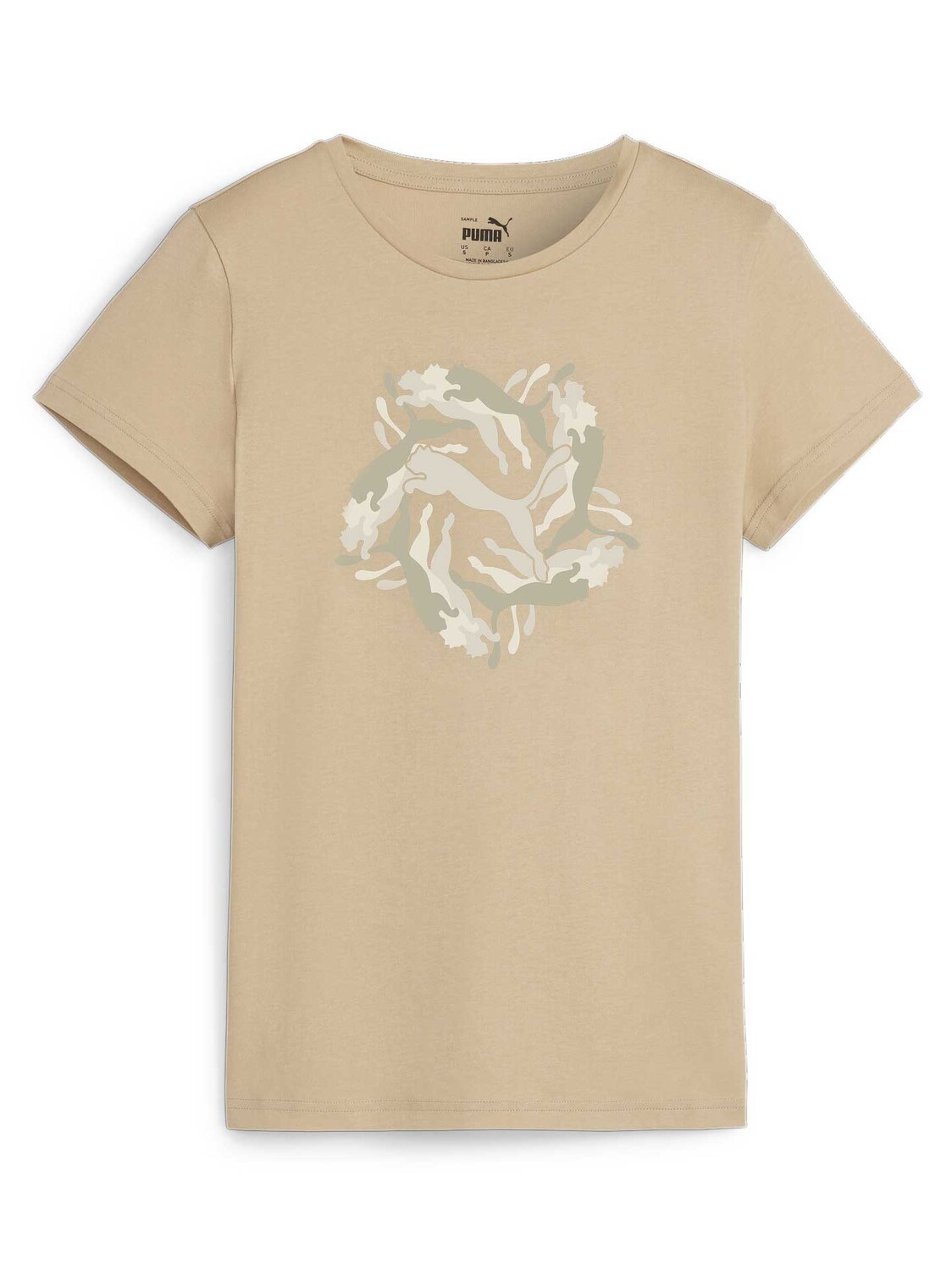 

Футболка Puma ESS+ Graphic, бежевый