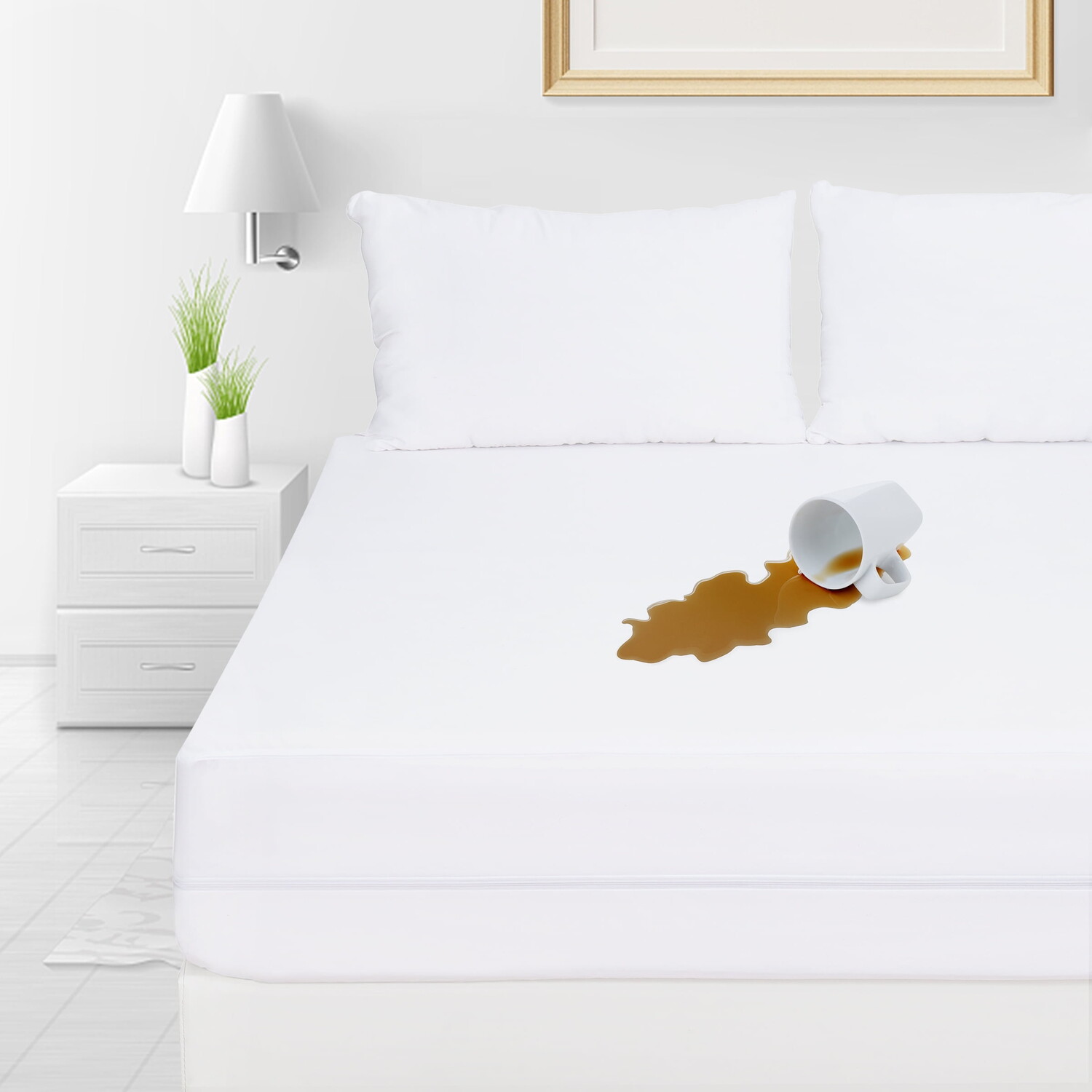 

Наматрасник на молнии SleepSheep ZZ, белый