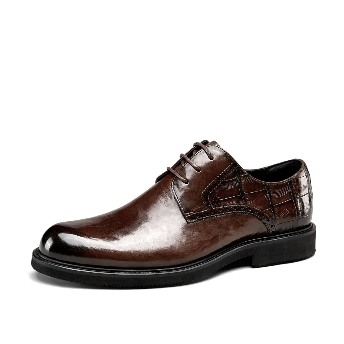 YEARCON Cow Leather Men's Casual Shoes Men's — фото 4