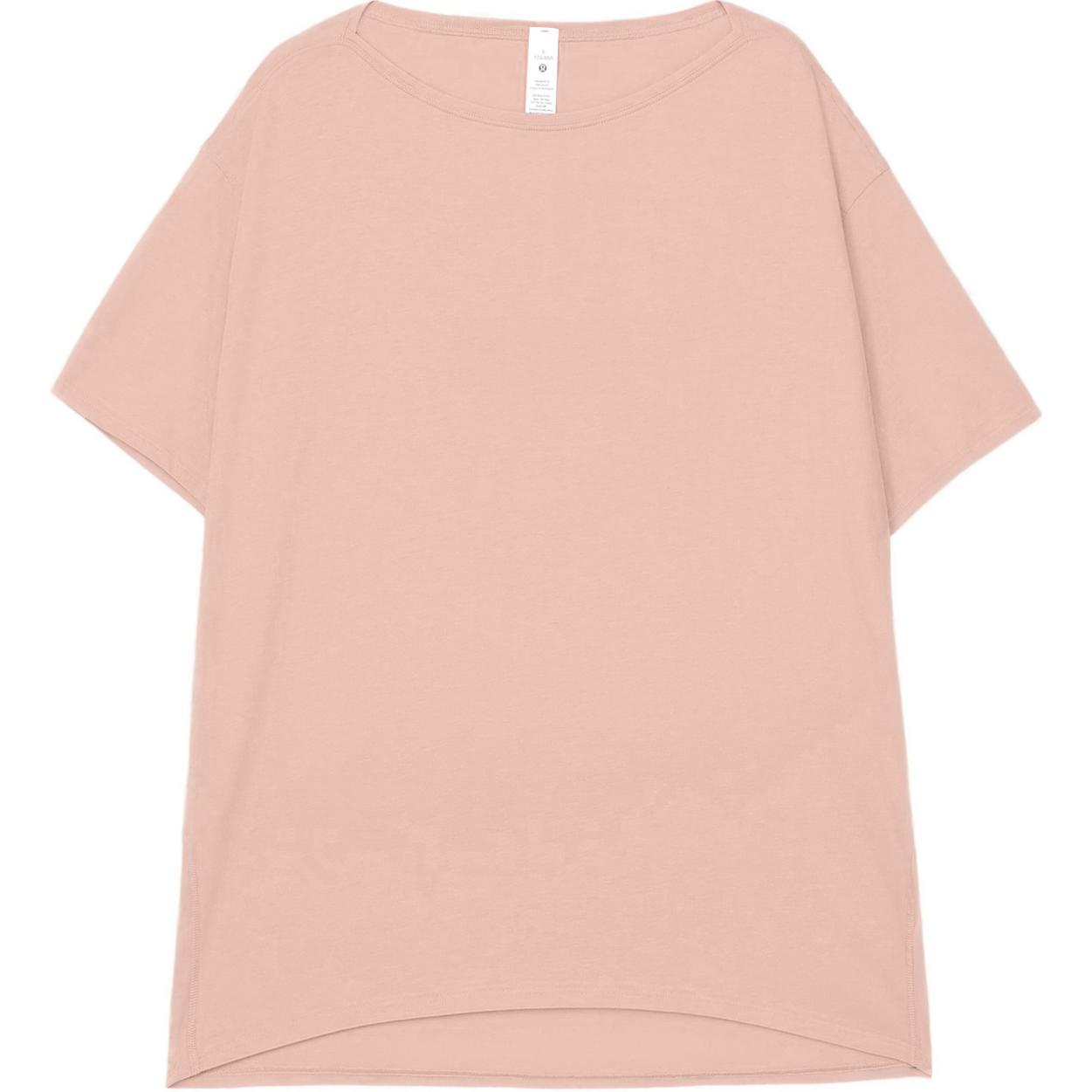 

Футболка Back In Action женская Lululemon, розовый