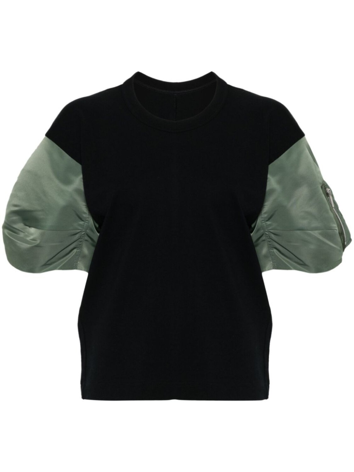 

Sacai футболка с круглым вырезом, синий