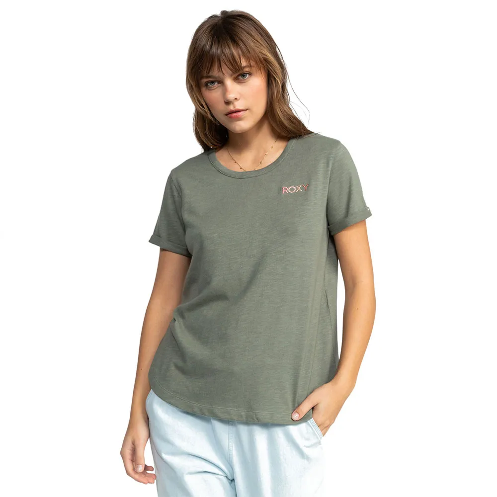 

Футболка Roxy Saturdaze Ss Tee, зеленый