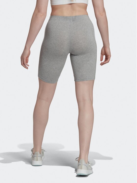 Спортивные шорты Essentials 3-Stripes Bike Shorts HF5956 Adidas, серый — фото 3