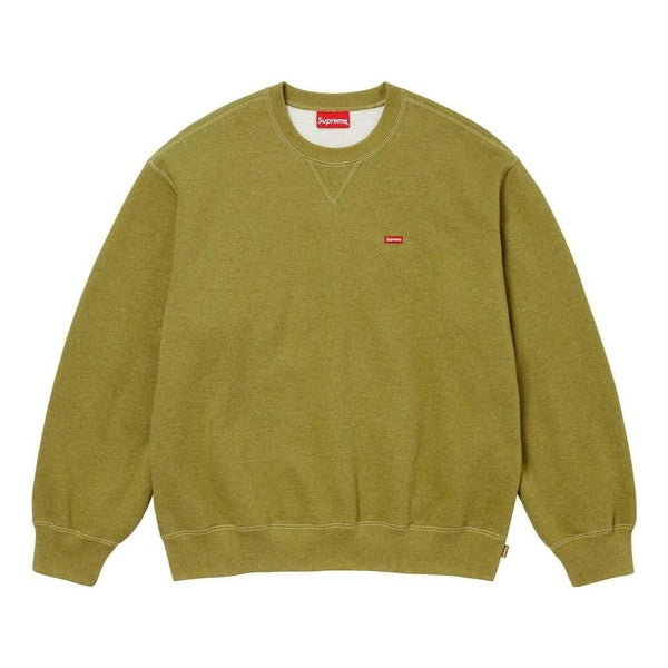 

Свитер fw23 week8 small box crewneck logo sweater 'yellow' Supreme, желтый