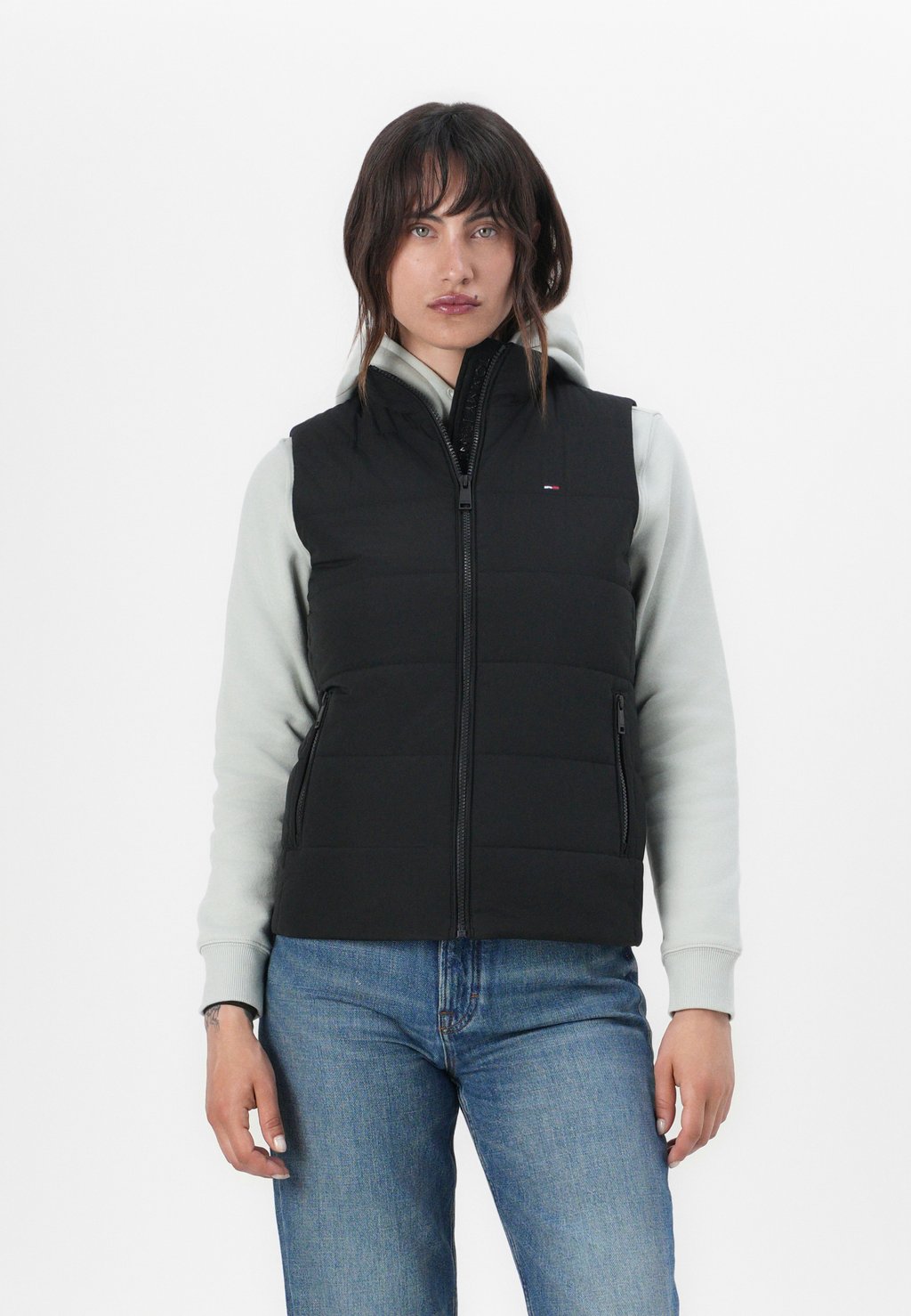 

Жилет PADDED VEST Tommy Jeans, черный