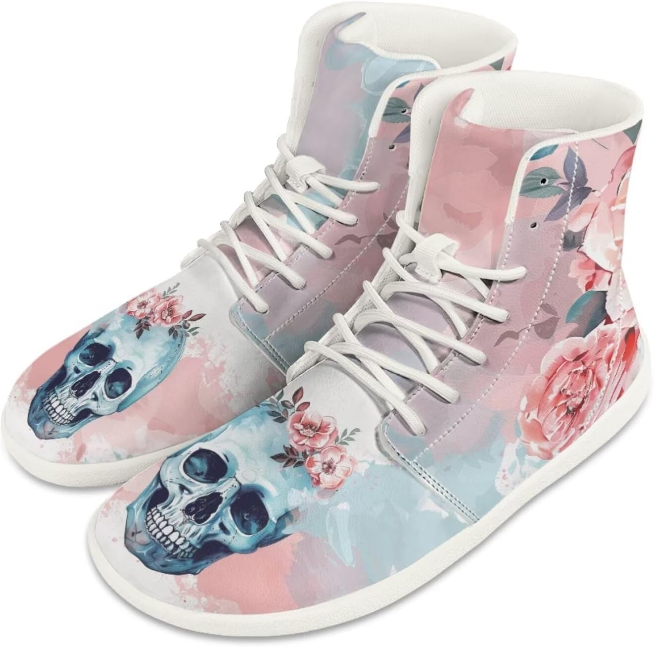 

Мужские минималистичные кроссовки Jeiento, обувь-босоножки с черепом, ботинки с широкой носочной частью, кроссовки для бега, легкие спортивные кроссовки, рабочая обувь для плоской стопы, Skeleton