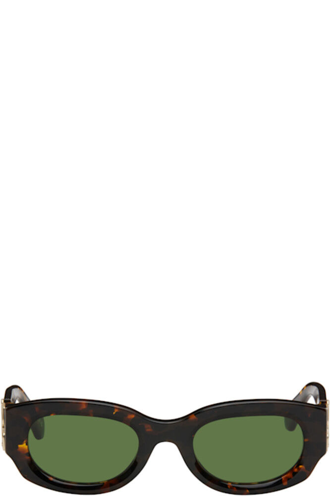 

Коричневые солнцезащитные очки Palmer Off-White