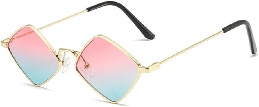 

Солнцезащитные очки «кошачий глаз» для женщин, защита от УФ-излучения UV400, ретро-очки с заклепками, солнцезащитные очки для мужчин с градиентным переходом цвета MTZJH, 2