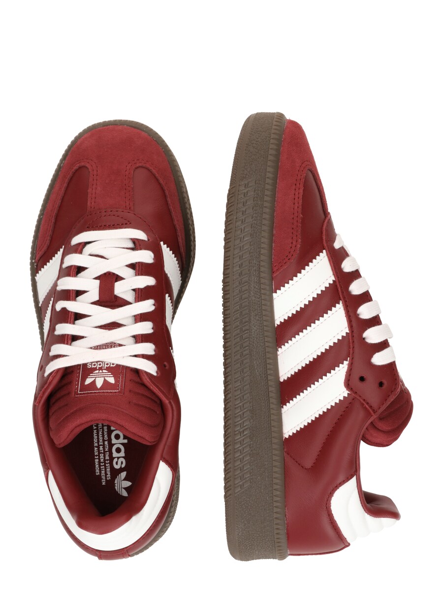 Кроссовки ADIDAS ORIGINALS SAMBA XLG, Dark red — фото 2