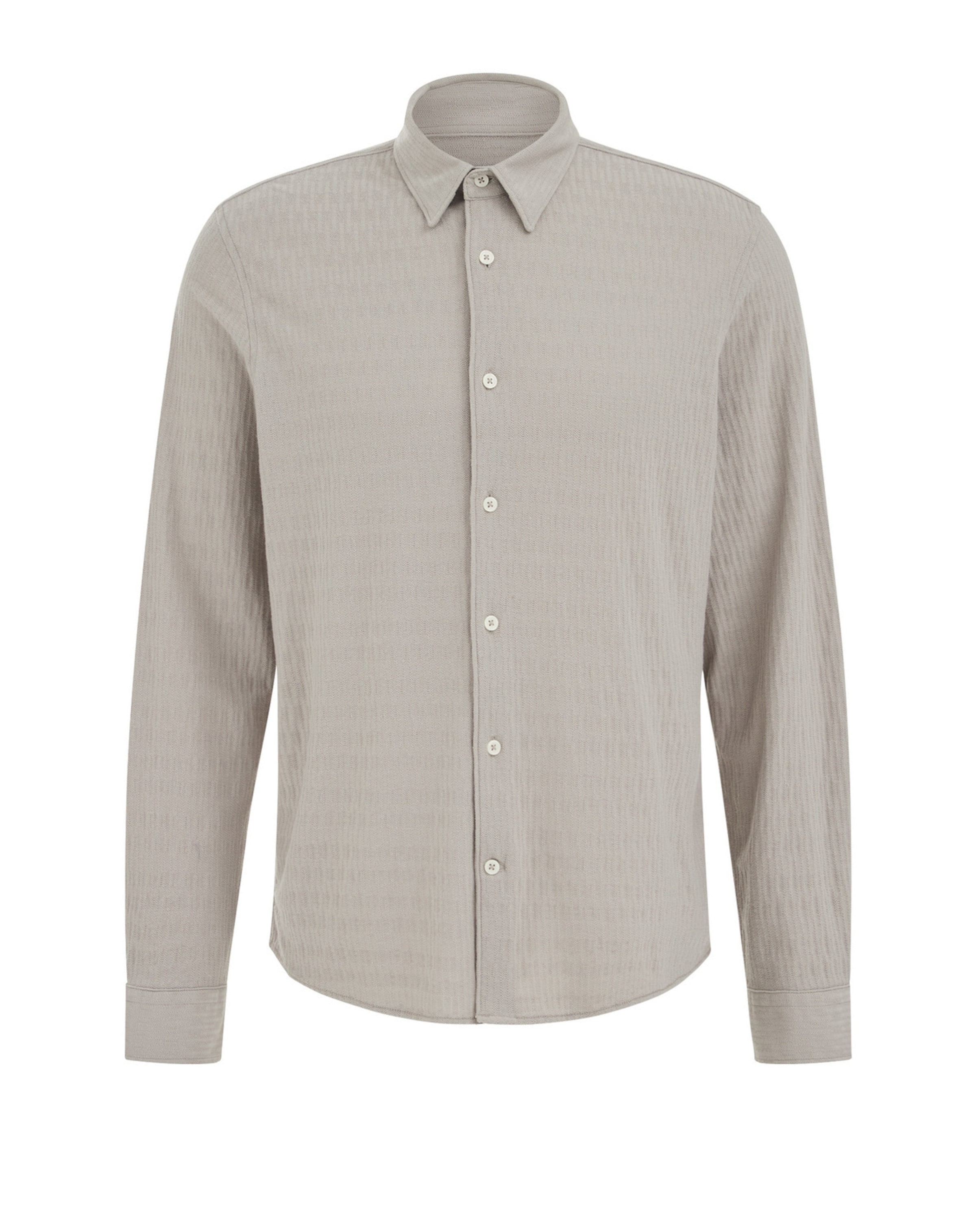 

WE Fashion Рубашка на пуговицах Regular fit в цвете Greige