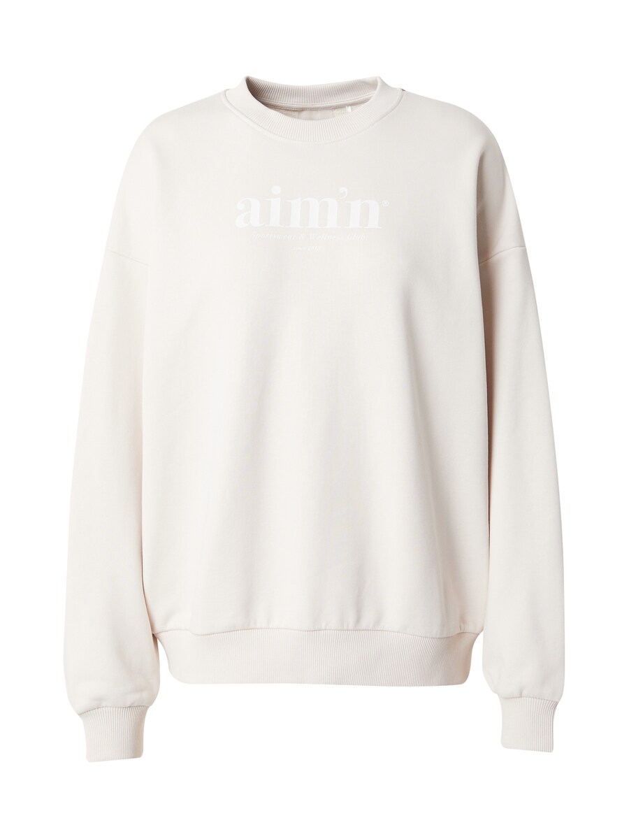 

Свитер с капюшоном на молнии Aim'n Athletic Sweatshirt Club, серо-бежевый