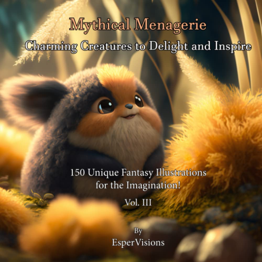 

Mythical Menagerie - Charming Creatures to Delight and Inspire Vol. III: Fantasy Illustrations for the Imagination (The Mythical Menagerie - Charming Creatures to Delight and Inspire) (Independently published)