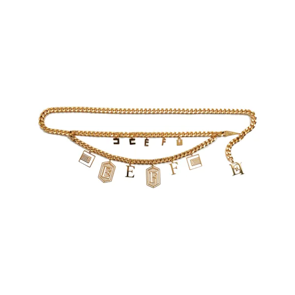 

Пояс Elisabetta Franchi, золотой