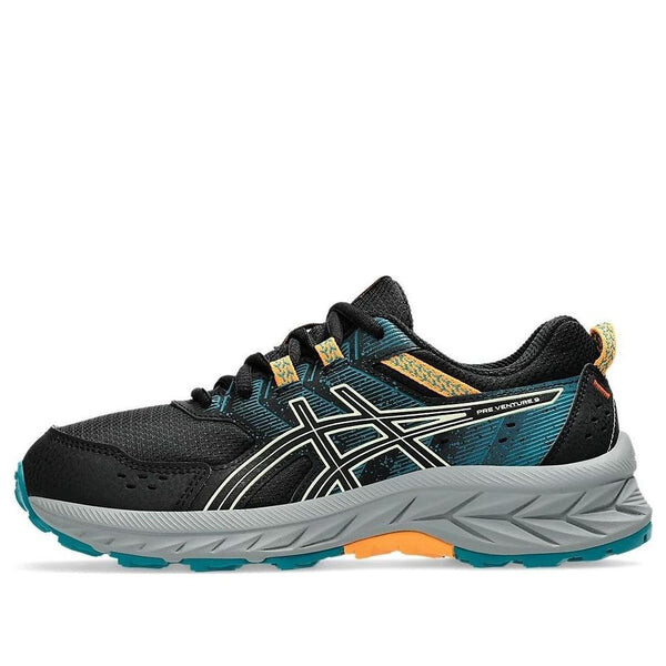 

Кроссовки gel-venture 9 'black cool matcha' Asics, черный
