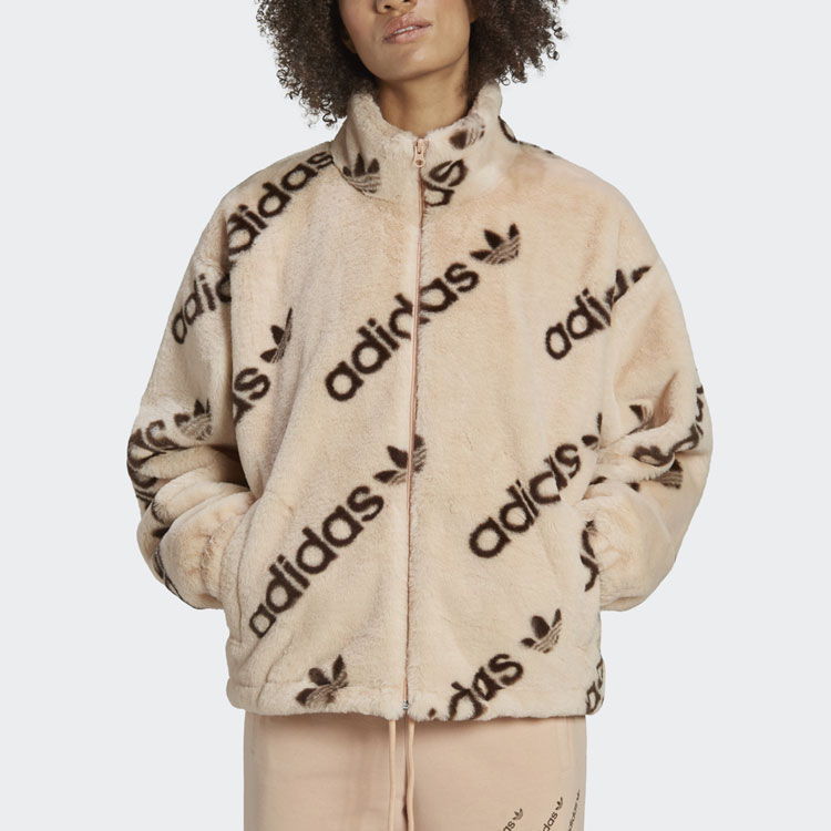 Adidas Originals Куртка женская красная розовая, Red Pink — фото 4