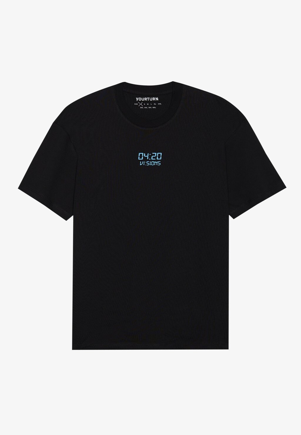 

Футболка с принтом UNISEX YOURTURN, черный