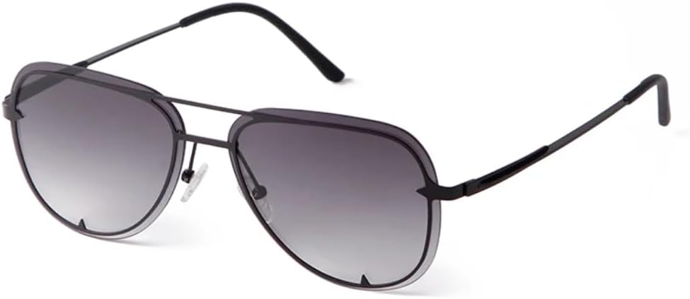 

Ретро-классические солнцезащитные очки с двойной перемычкой для мужчин и женщин, винтажные, с зеркальными линзами, увеличенного размера, защита от УФ-излучения UV400 TVTBBVV, 2