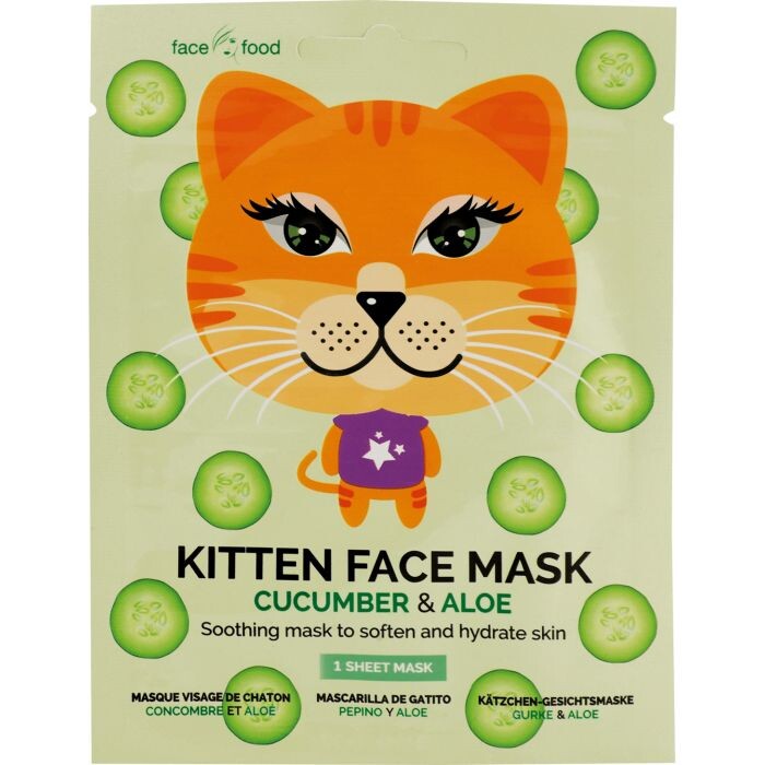 

Маска для лица Mascarilla Facial de Pepino y Aloe Montagne Jeunesse, 1 unidad
