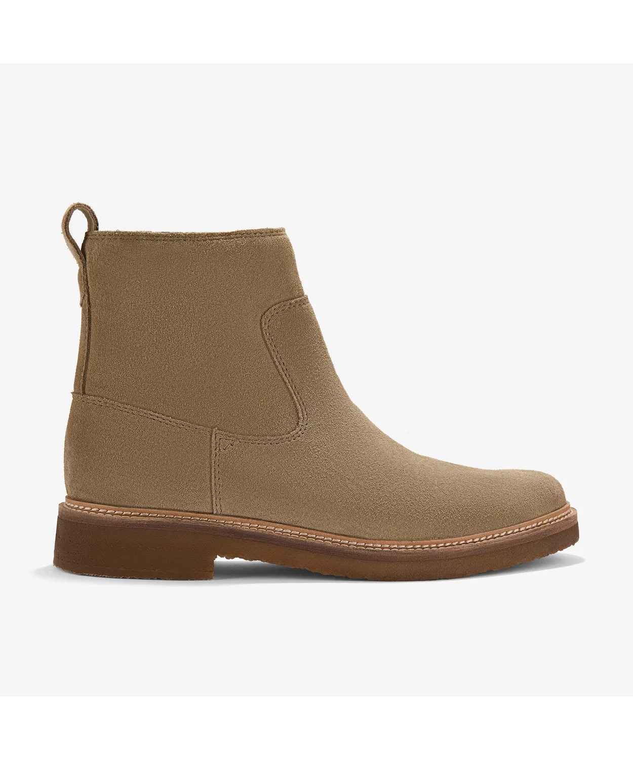 Ботинки Clarkdale с брендом Clarks на кожаной подкладке, цвет тёмно-коричневый