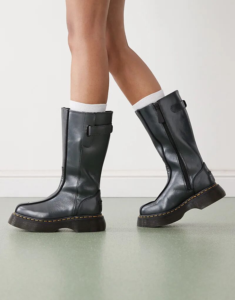 Ботинки Dr Martens Buzz High черного цвета