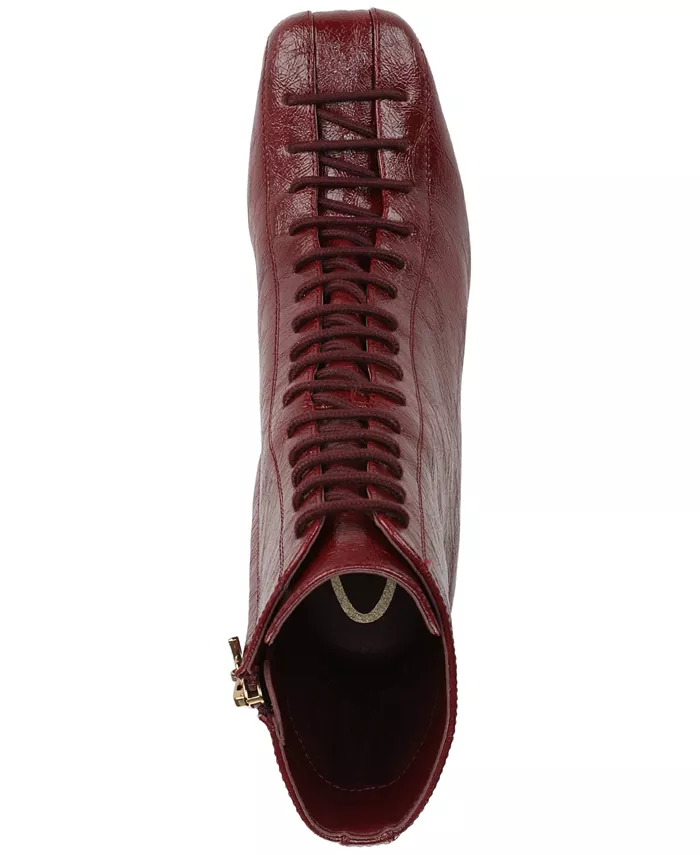 Женские ботильоны Kendra на шнуровке Circus NY by Sam Edelman, красный — фото 4