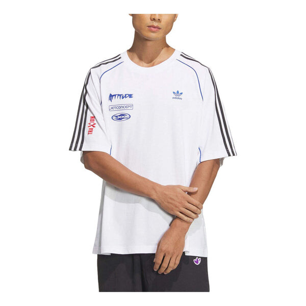

Футболка с графикой motorcore Adidas, белый