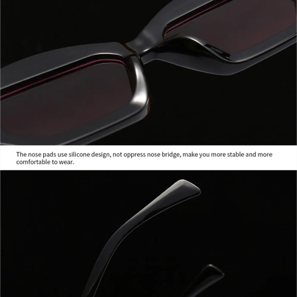 

Солнцезащитные очки Polygon 2027 для женщин, градиентные оттенки, защита от УФ-излучения UV400, модные солнцезащитные очки с заклепками MTZJH, White Pink Yellow