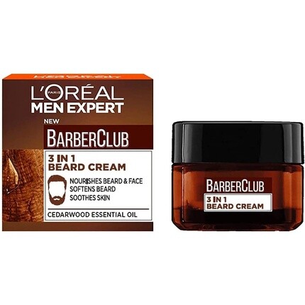 

L'Oreal Men Expert Крем для бороды 3-в-1, 50 мл, L'Oreal