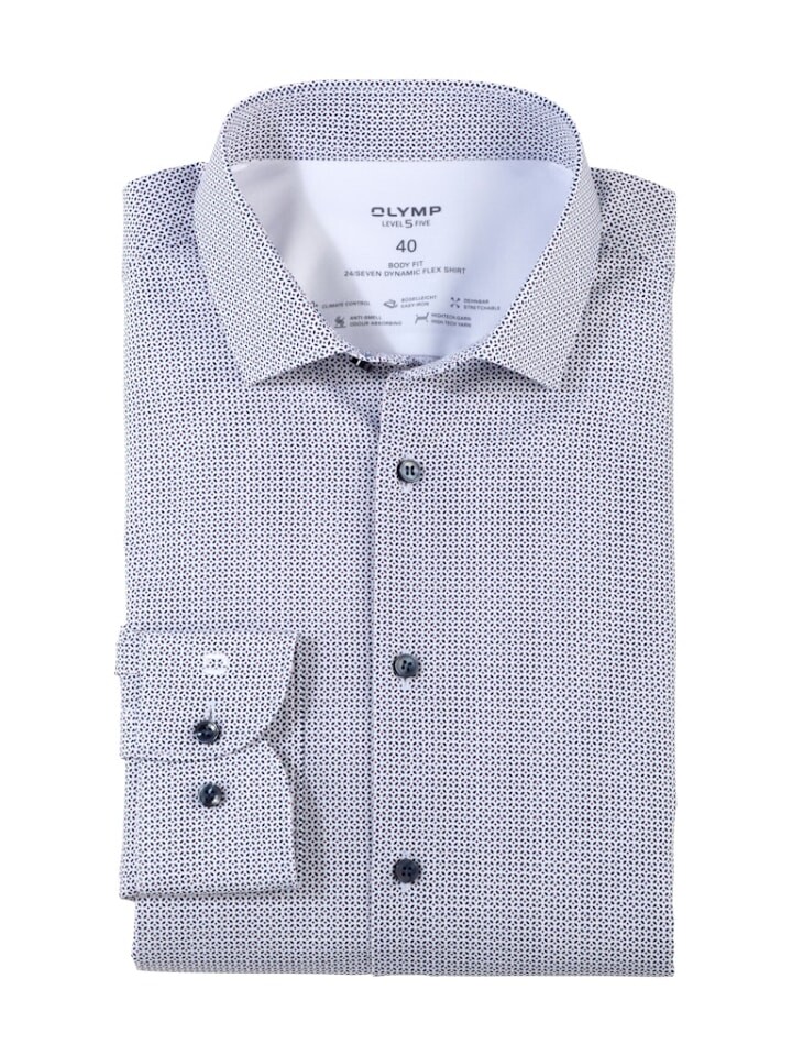 

Рубашка OLYMP body fit flex shirt, красный