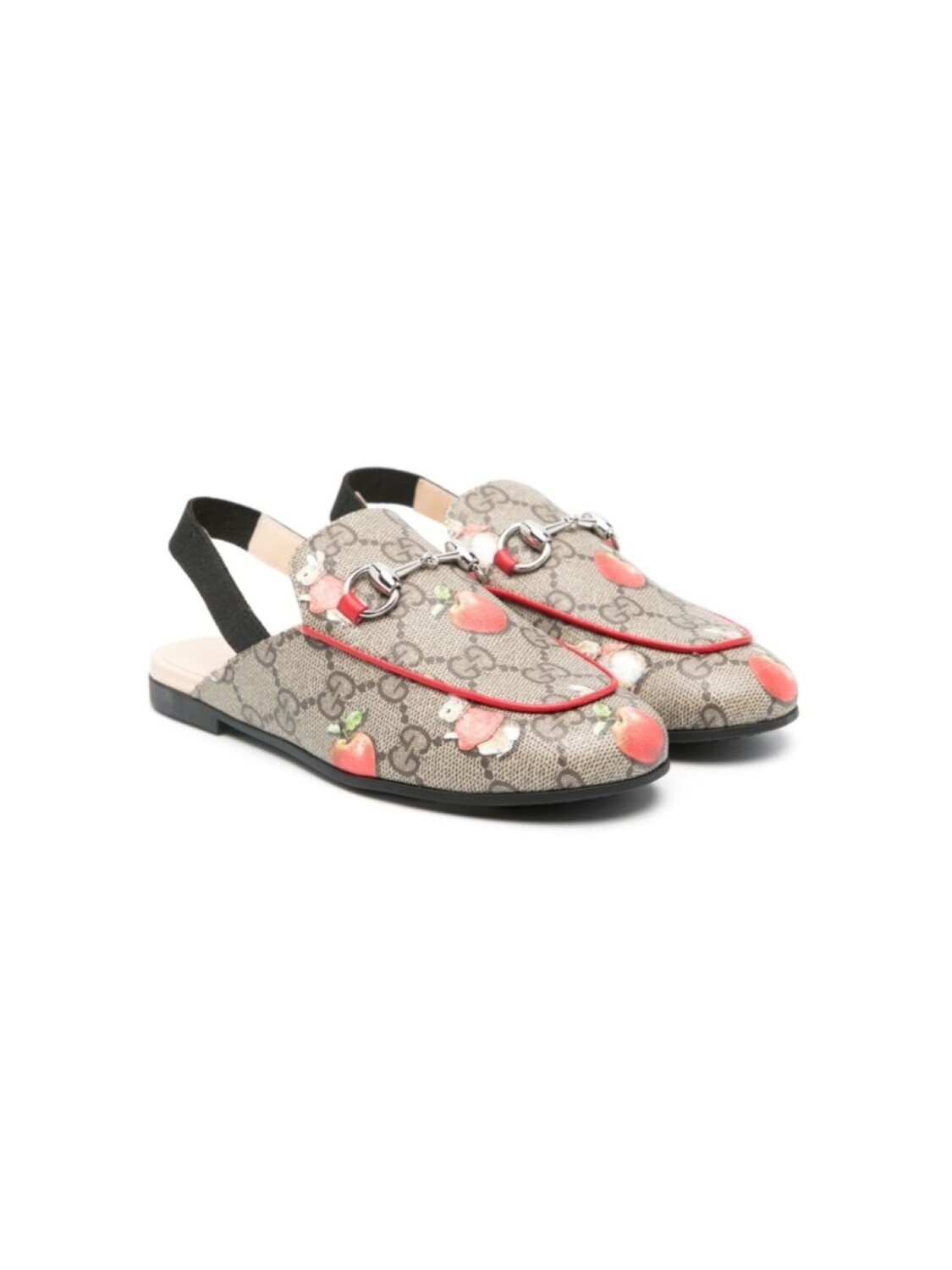 

Gucci Kids слиперы Princetown из коллаборации с Peter Rabbit, коричневый