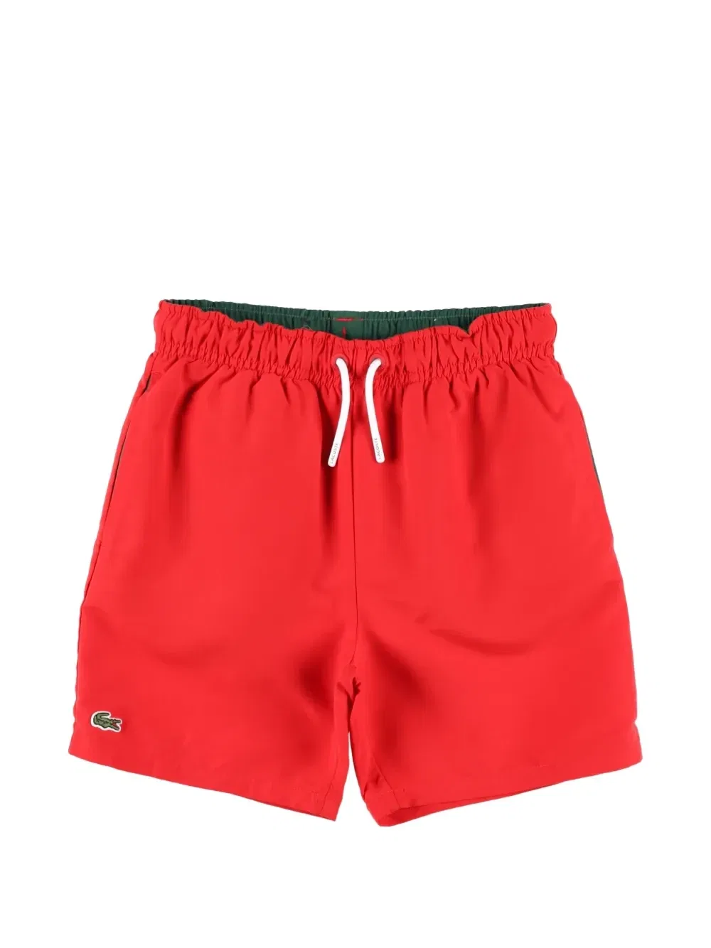 Пляжные шорты на шнурке Lacoste Kids, красный