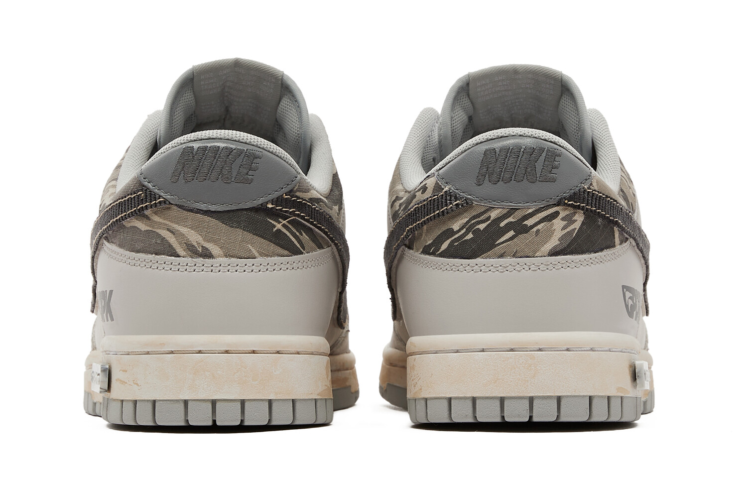 Кроссовки Nike Dunk Skateboard Shoes Men Low-Top Black White Gray — фото 3